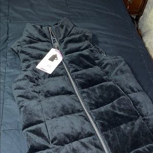 Black winter vest